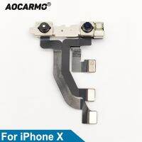 Aocarmo โมดูลกล้องหน้าใบหน้าสำหรับ Iphone X 10อะไหล่ทดแทนสายเคเบิลแบบยืดหยุ่นเซนเซอร์