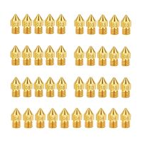 ▦ 100pcs 3D Printer Extruder mk8 Nozzles 0.2 0.3 0.4 0.5 0.6 0.8 1.0 mm for Anet A8 Makerbot MK8 Creality CR-10 Ender 3 Ender 5