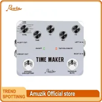 Rowin  Guitar Time Maker Pedal Ultra Delay Effect Pedals For Electric Guitars 11 Types Delay With Tap Tempo Ftion