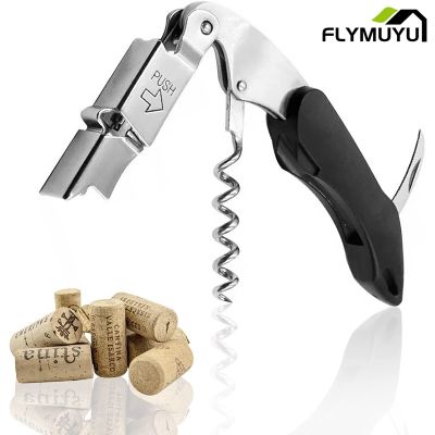 Wine Opener ABS Handle Wine corkscrew Waiters Corkscrew beer Opener bottle opener Easy Multi-function Portable Wine Tool