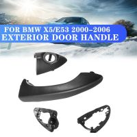 มือจับประตูด้านนอกรถสีดำด้านหน้า Lhd ด้านนอกสำหรับ Bmw X5/E53 2000-2006 51218243617