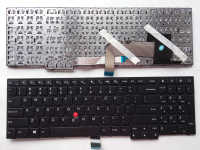 ใหม่เราภาษาอังกฤษสำหรับ IBM Thinkpad E550 E555 E550C E560 E565แสงสีดำกับจุดติดโน๊ตบุ๊คแป้นพิมพ์แล็ปท็อป