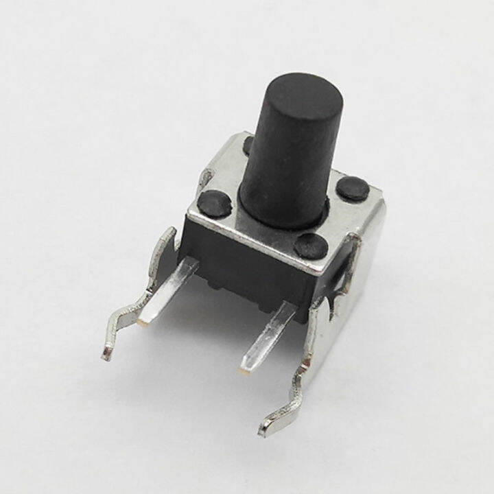 25pcs-switch-side-foot-toy-push-button-touch-micro-switch-black-tact-switch-cap-tactile-tact-switch