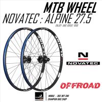 ชุดล้อเสือภูเขา27.5นิ้ว NOVATEC : ALPINE 27.5" DISC MTB WHEELSET