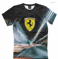 F1 Scuderia Ferrari2023 (สต็อกเพียงพอ) Signature 3D T-Shirt 46คุณภาพสูง size:S-5XL