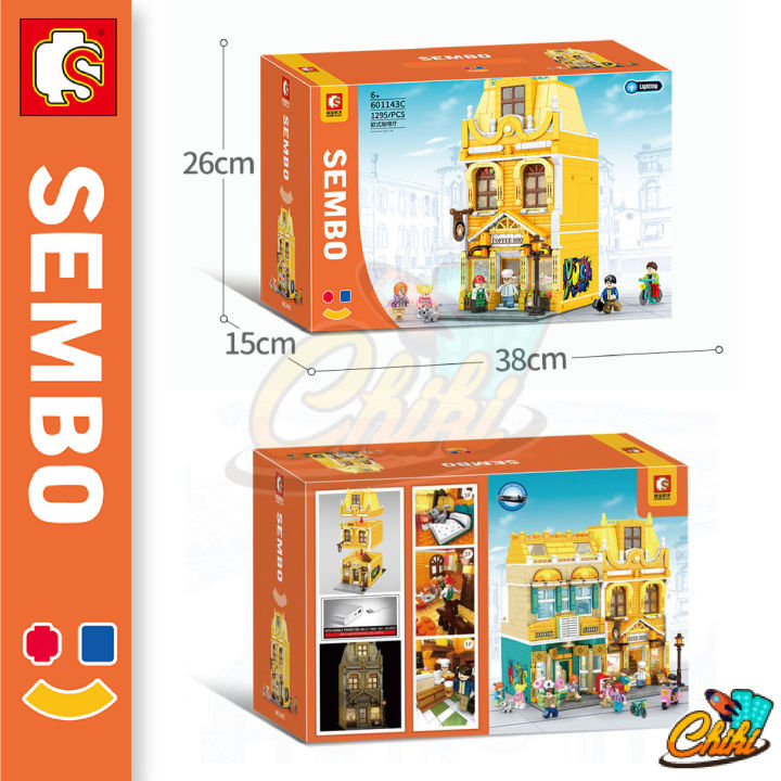 ตัวต่อ-sembo-block-ร้านกาแฟ-coffee-shop-sd601143c-จำนวน-1-295-ชิ้น