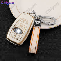 TPU Smart Car Key Case Cover Shell พวงกุญแจสำหรับ Subaru BRZ WRX Outback XV Crosstrek Forester Legacy B4 Impreza Levorg Trezia Keyless Remote Fob ผู้ถือ Protector