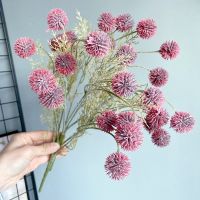 【CC】 New ball branch plastic Artificial Flowers Wedding living room decoration plantas artificiales