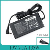 Charger Laptop 135W สำหรับ Acer สำหรับ Fo NITRO 5 AN515-52อะแดปเตอร์ N17C1ไฟ19V PA-1131-16 5.5X1.7Mm 7.1A