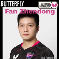 ไม้เปล่า BUTTERFLY ชื่อนักกีฬา ตระกูล FAN ZHENDONG