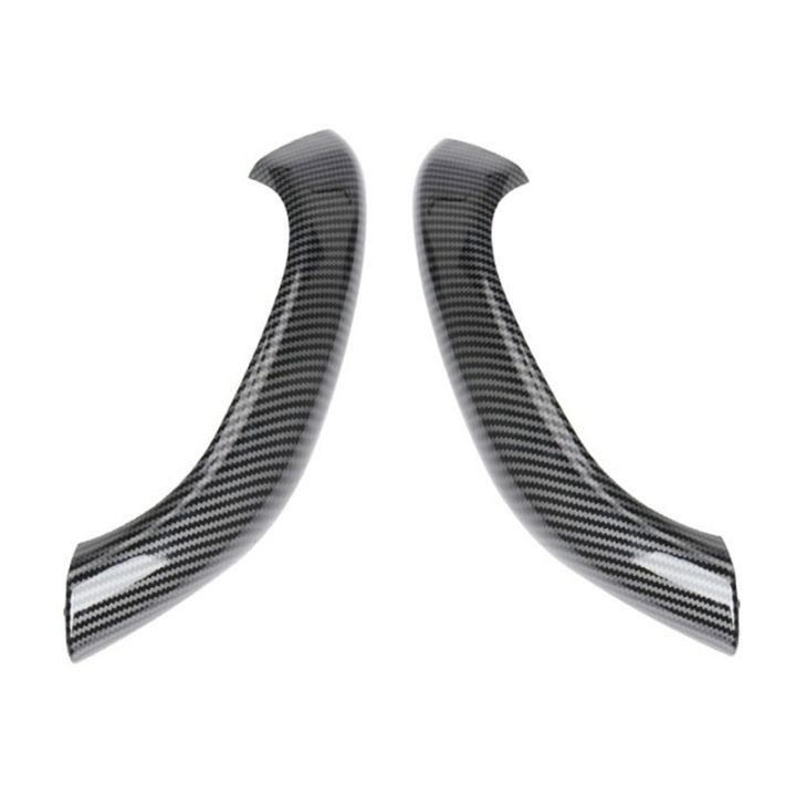 car-interior-door-pull-handle-outer-cover-trim-parts-for-bmw-x1-x2-f48-f49-f39-2016-2020-51417417513-carbon-fiber-pattern