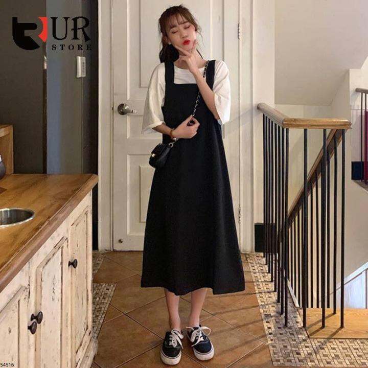 korean style jumper dress