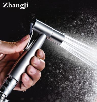 【JING YING】Zhang Ji 304หัวก๊อกสแตนเลส,หัวหัวฉีดแบบมีที่จับห้องน้ำผู้หญิงอุปกรณ์ล้างอเนกประสงค์