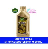 Dầu Nhớt Xe Tay Ga SP FORCE 4T SCOOTER SJ 10W-40 800ML 0.8L Cao Cấp thumbnail