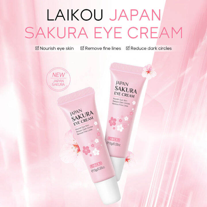 Cherry Blossom Essence Eye Cream Moisturizing Hydrating Skin Care