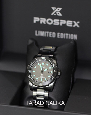 นาฬิกา-seiko-prospex-solar-black-series-night-vision-sne587p1-limited-edition-ของแท้-รับประกันศูนย์-tarad-nalika