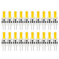 10-100pcs Mini G4 LED COB Light AC DC 12V 220V Bulb Cold White 360 Beam Angle Chandelier Replace 2040W Halogen Lamp Spotlight