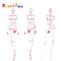 A3 Fashion Ruler Large Dress design Costume Designing Template