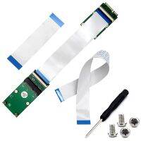 Mini PCIe ต่อ PCI-E Mini Mini PCIe ต่อสายอะแดปเตอร์ส่วนต่อส่วนขยายขยาย SSD 10/20/30ซม. ต่อขยายการ์ดเน็ตเวิร์ก