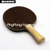 SANWEI DYNAMO ใบพัดลายกีฬาปิงปอง (5 Ply ไม้เบาและรวดเร็ว) พายค้างคาวซองไม้ปิงปอง SANWEI