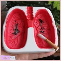 ON SALE Lung Creative Personality Ashtray Birthday Gift Quit Smoking Lung Shape Cough Ashtray Diy