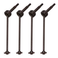 4Pcs Steel Front Rear Universal CVD Drive Shaft for 144001 124018 124019 RC Car Upgrade Parts Accessories