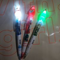 Bv&amp;Bv"(พร้อมส่งในไทย??)  Christmas Pen  คริสต์มาส ปากกา ลายคริสต์มาส ปากกาลูกลื่นแบบกด มีไฟ Ballpoint Pen"