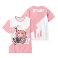 Hot Spy X ครอบครัว T Shirt อะนิเมะสาว Anya Forger 3D พิมพ์ Street Wear ผู้ชายแฟชั่นผู้หญิงบวกขนาดเสื้อยืดเด็กเสื้อยืดเสื้อผ้าด้านบน XS-5XL