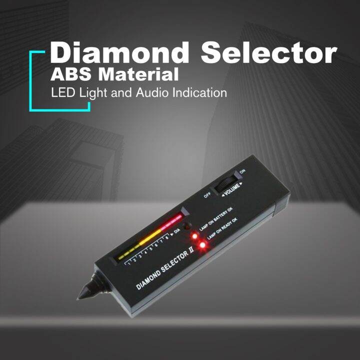 Diamond Gems Tester Pen, Simple Calibration Gemstone Detect Selector