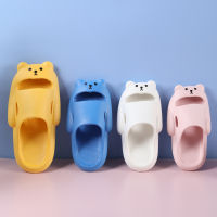 Fashion Cartoon Bear Women Slippers New Summer EVA Soft Non-slip Sole Home Sandals Slides Shoes Indoor Animal Shape Flip Flops