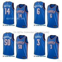 ◄☜♝ Cute 22-23 NBA Jersey Thunder Williams Giddey Butler Earl Blue Basketball Sports Vest Unisex Plus Size