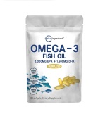 Viên uống dầu cá Micro Ingredient Omega 3 Fish Oil 2000mg EPA và 1500mg