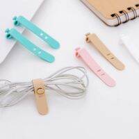 Cable Tie Silicone 4 Pack Multi color Reusable Holder Strap Organizer Management For Fastening Cable Cords And Wires Strap