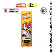 HCMXịt Tẩy Rửa Mảng Bám Dầu Mỡ RINREI 330mL Nội Địa Nhật Bản