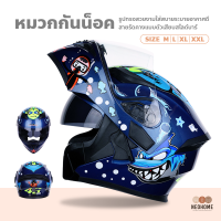 NeoHome หมวกกันน็อค Motorcycle JIEKAI Helmet หมวกกันน็อกเต็มใบ มีเลนส์คู่ สามารถเปิดคางได้