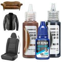 【LZ】❂▫  Liquid Leather Skin Repair Restoration Kit For Home Interior Leather Finish For Shoe Repair Black Brown Car Goods Seat Sofa