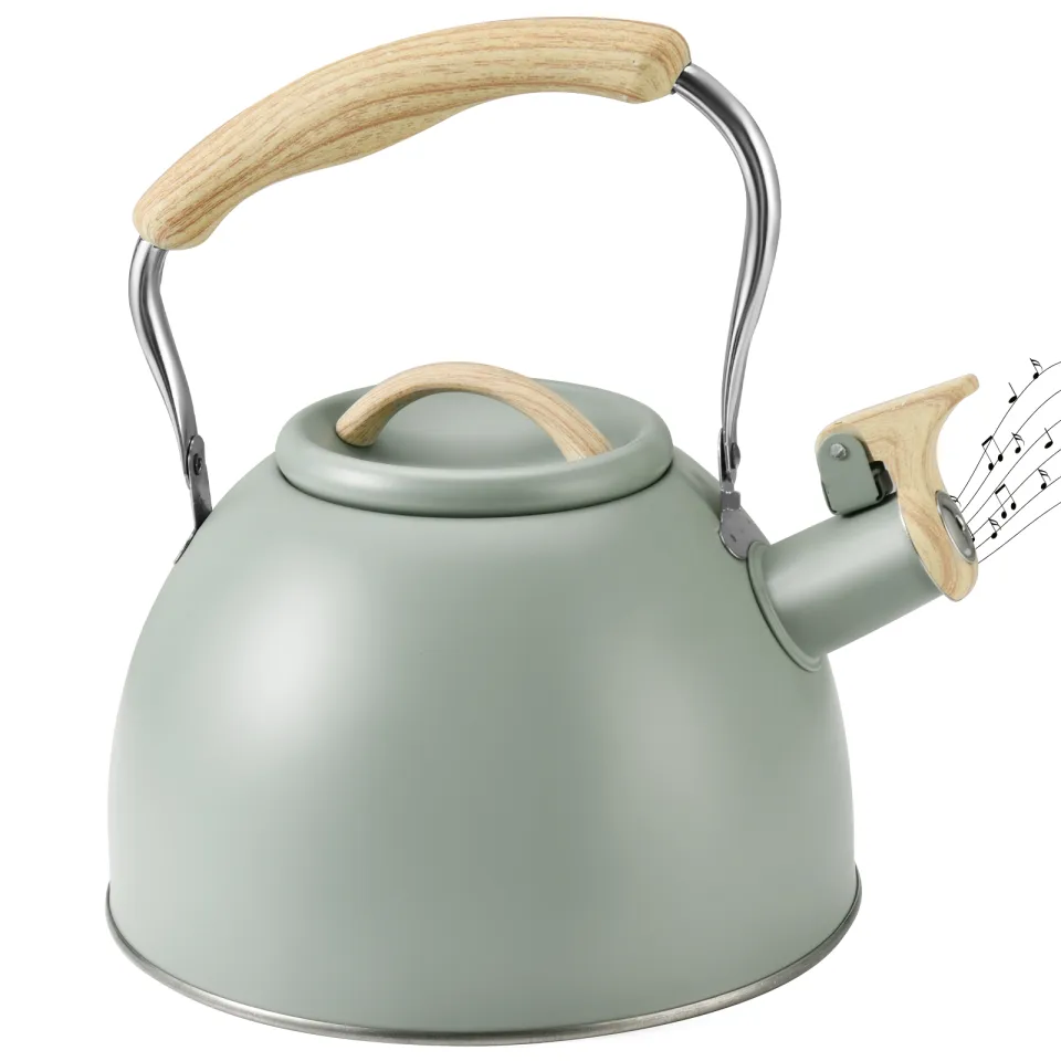 1pc Whistle Tea Kettle for Stove Top, 3L/101oz Stainless Steel Large  Capacity for Boiling Water & Making Coffee, Suitable For Both Induction  Cooker And Gas Stove