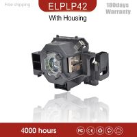 Gratis Ongkir คุณภาพสูง ELPLP42/V13H010L42โคมไฟโปรเจ็คเตอร์ Buld สำหรับ EMP-83 / EMP-280