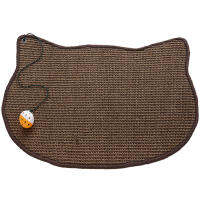 Floor Solid Funny Interaction Toy Home Biting Chewing Cat Scratching Mat Training Portable Sisal Playing Furniture Protection