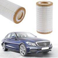 ไส้กรองน้ำมันเครื่องสำหรับรถยนต์สำหรับ Mercedes-Benz C Clk Cls E G Gl Glk Ml 0001802609 0001803109