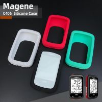 Magene C406 Case Bike คอมพิวเตอร์ซิลิโคนครอบการ์ตูนยางเคสป้องกัน + ฟิล์ม HD (สำหรับ Magene C406 Cover)