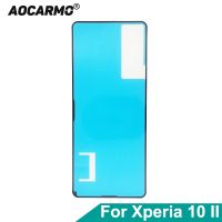 Aocarmo XQ-AU52 XQ-AU51สำหรับ Sony Xperia 10 II X10ii SO-41A SOV43ตัวเครื่องด้านหลังสติ๊กเกอร์แปะประตูกาวฝาหลังเทปกาว