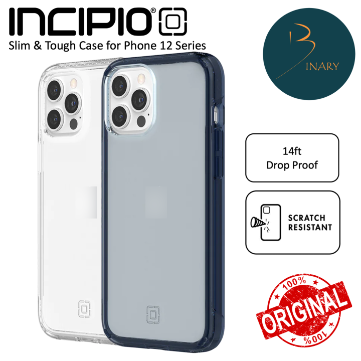 INCIPIO Slim & Tough Military Grade Protection Case for iPhone 12 / 12