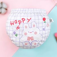 『Ready Stock 』Korean Cartoon Cute Childrens Underwear Triangle Pure Cotton Female Baby Underwear Boys panties Four seasons
