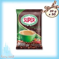 Coffee Super Coffee Rich 3in1 20 g x 50  : :   กาแฟ ซุปเปอร์ กาแฟปรุงสำเร็จชนิดผง 3in1 คอฟฟี่ริช 20 กรัม x 50 ซอง