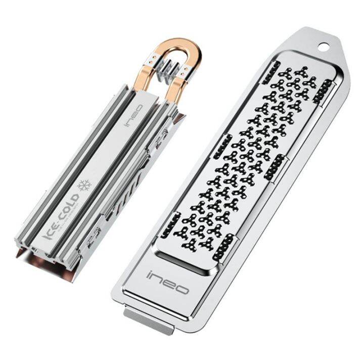 INEO NVMe Solid State Hard Drive Radiator with Cover for PS5 M.2 SSD