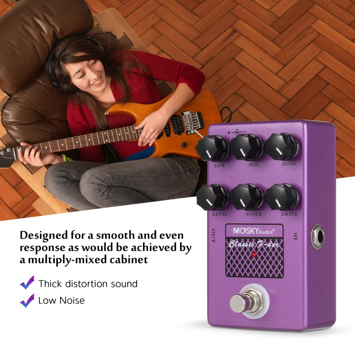MOSKYaudio CLASSIC FDER Speaker Simulator Simulator Guitar