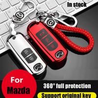 TPU + PC กรณีรถปกที่สำคัญเหมาะสำหรับมาสด้า 2 3 5 6 2017 CX-4 CX-5 CX-7 CX-9 CX-3 CX 5 อุปกรณ์เสริม