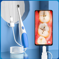 กล้องเอ็นโดสโคปฟัน3-In-1อินเตอร์เฟส USB Type-C ไมโคร USB เชื่อมต่อโทรศัพท์มือถือคอมพิวเตอร์พีซีรองรับการตรวจสอบทางทันตกรรมการตรวจช่องปากถ่ายภาพบันทึกวิดีโอ