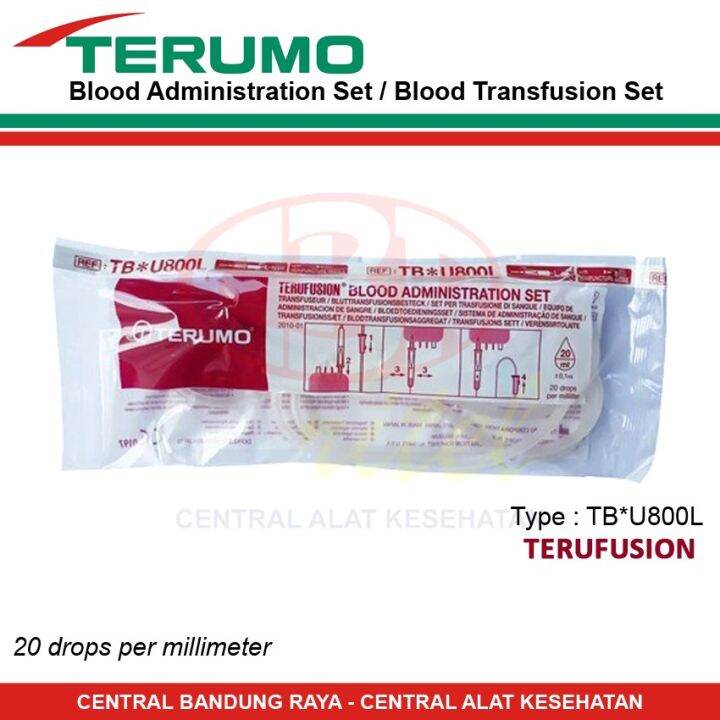 TERUMO TB*U800L Blood Transfusion Set Terufusion Blood Set Lazada
